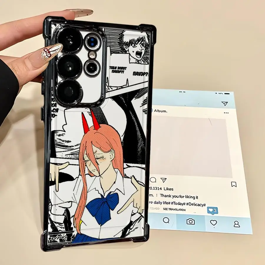 Funda suave para Samsung Galaxy S21 Plus S25 Edge S23 S22 Ultra S20 FE S24 lindo anime de dibujos animados - imagen 3