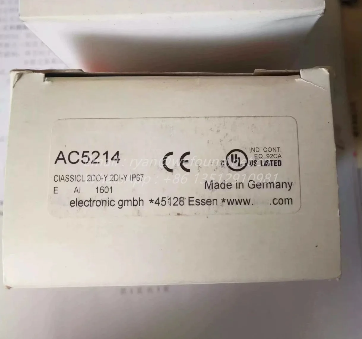 AC5214 para ifm módulo electrónico AS-Interface ClassicLine con tecnología de montaje rápido, ClassicL 2DO-Y 2DI-Y IP67 - imagen 3