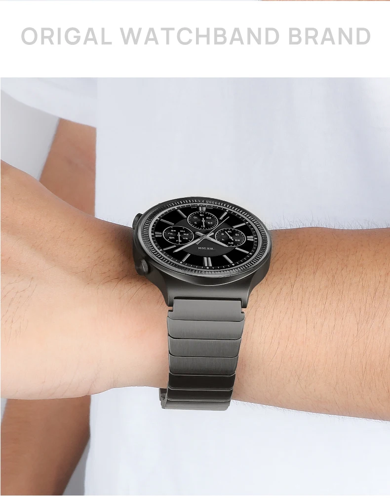 Correa de acero inoxidable de 22mm para Xiaomi Watch S4 S3 S2 42 46MM S1 Pro pulsera de Metal Link Corrrea para Xiaomi Watch 2Pro Mi Color 2 - imagen 5