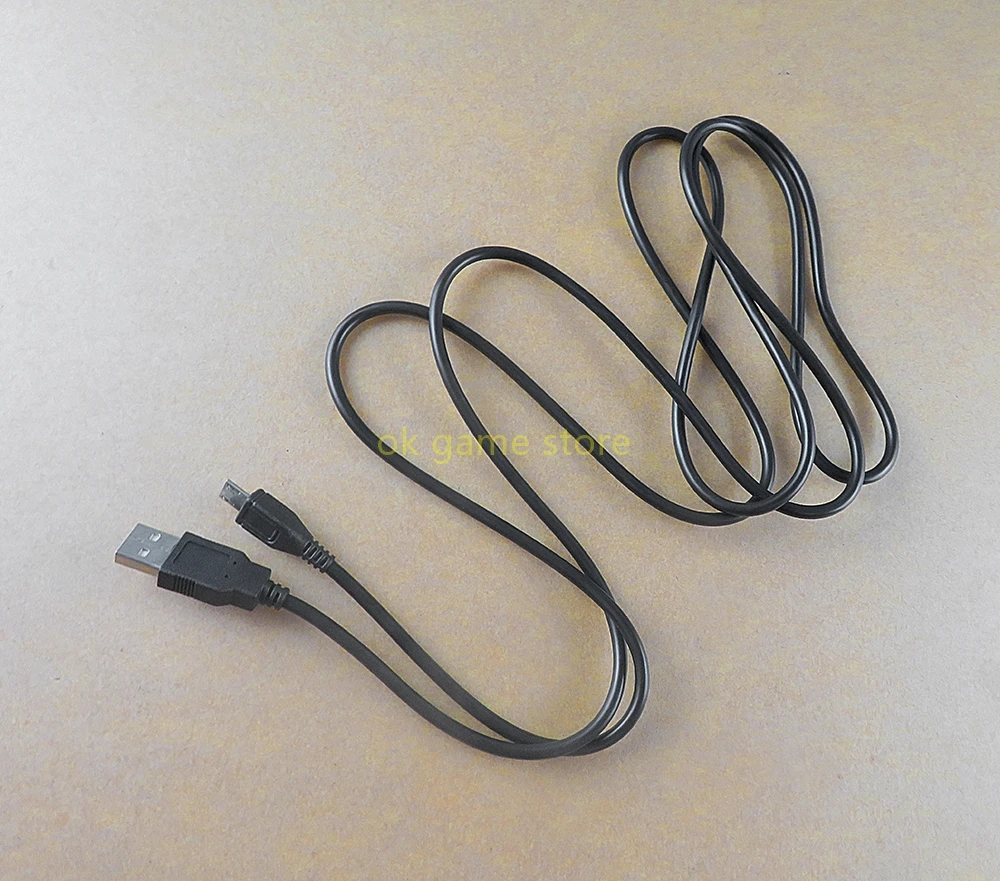 1 unidad para PS4 1m 1,8 m Cable de carga de línea de datos USB Cable de carga de energía para accesorios de controlador Playstation4 - imagen 5