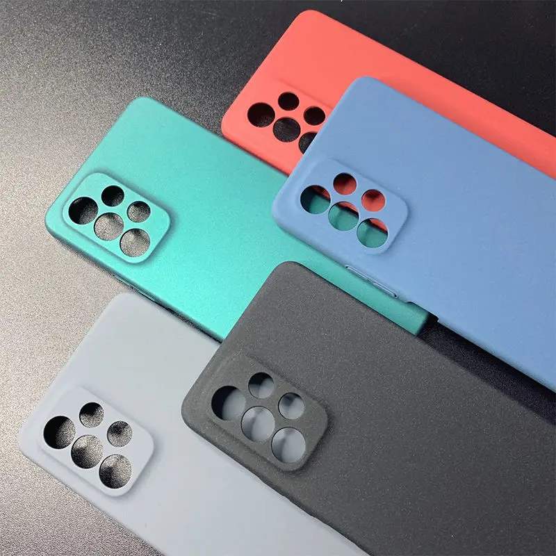 Funda dura de PC para Samsung Galaxy A73 A53, carcasa protectora trasera mate delgada para Samsung A52 A53 A73, carcasa completa - imagen 2