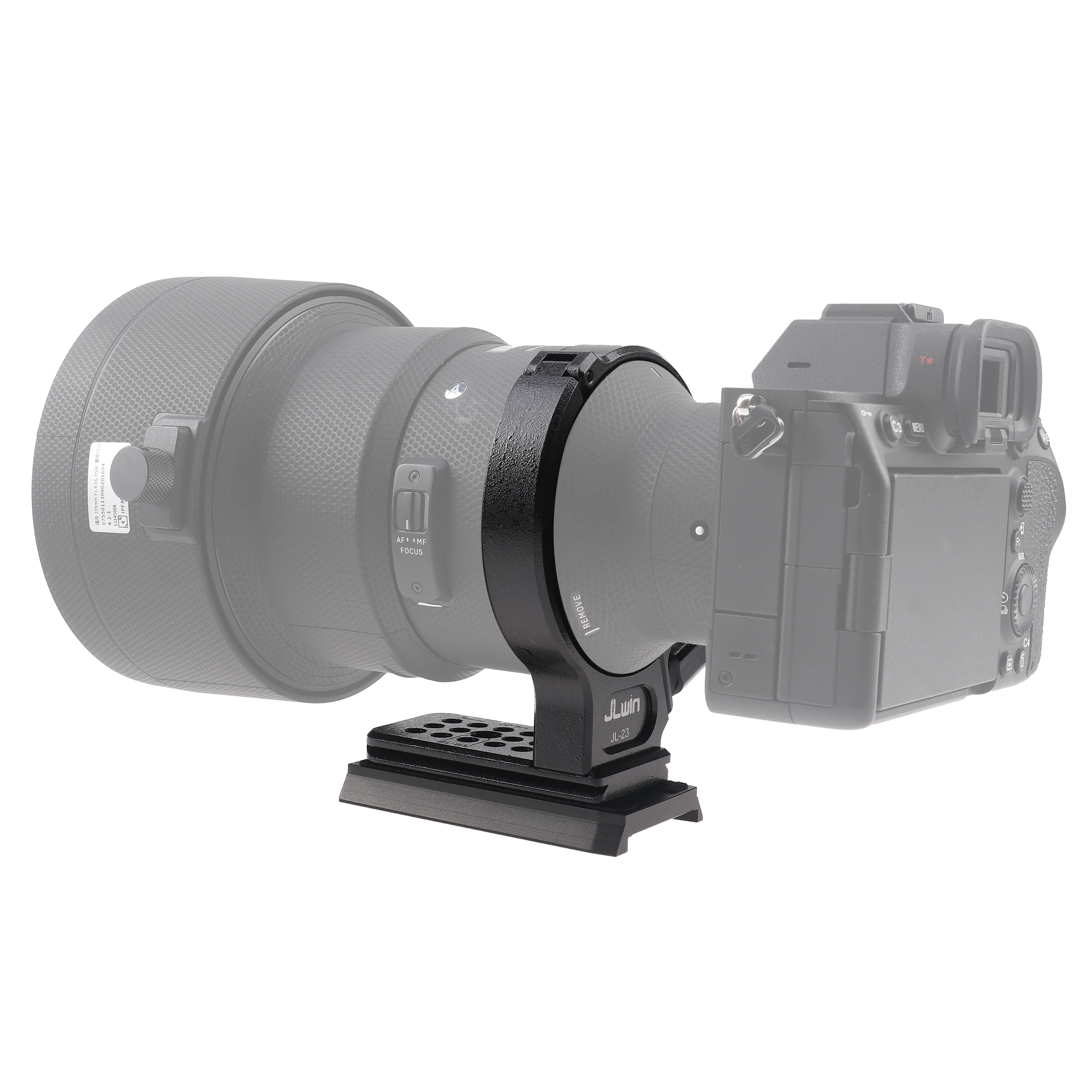 Anillo de montaje de Collar de trípode FOTGA, placa de liberación rápida de 1/4 "para SIGMA APO 70-200mm F2.8 II EX DG 77mm, anillo de fotografía para lente de cámara - imagen 4