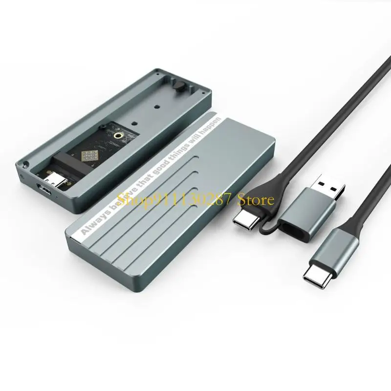 J1HC M.2 SSD Cubro NVME 10GBPS PCIE SSD Box M.2 NVME SSD Disk M.2 SSD Case - imagen 3