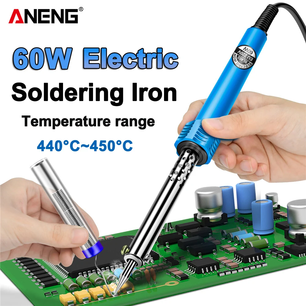 Soldadores 30/40/60W ANENG SL402 temperatura ajustable eléctrica 220/110V reparación de soldadura núcleo de calefacción herramientas de reparación de soldadura