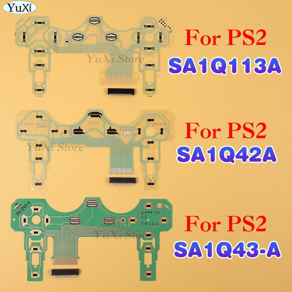 Para PS2 película conductora toma de carga puerto placa de circuito almohadilla de goma de silicona Cable flexible para PlayStation 2 70000 9000 - imagen 2