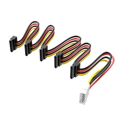 Cable Divisor SATA de Alimentación para Discos Duros