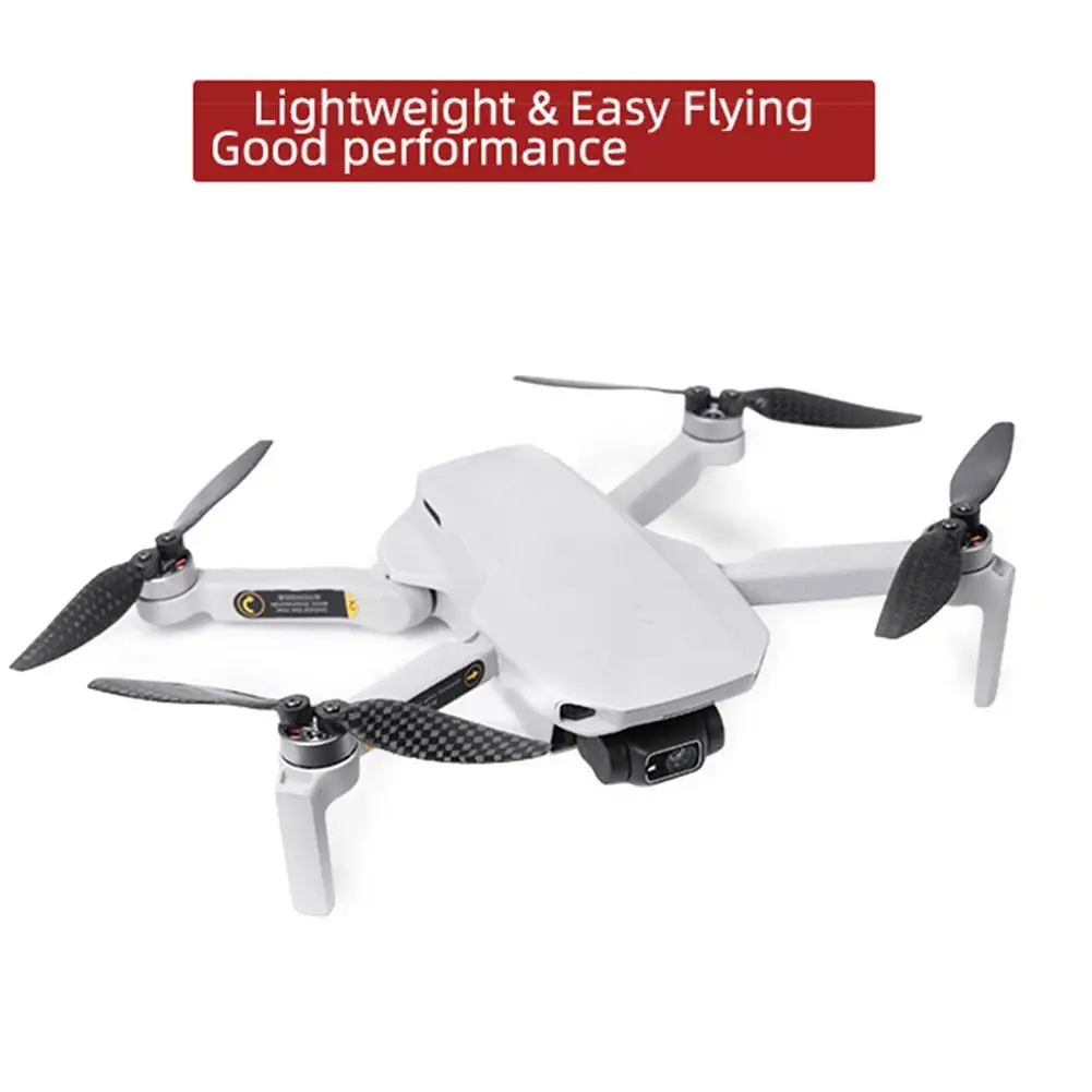 Hélice de fibra de carbono para Dron, accesorio ligero de bajo ruido para DJI Mini 4K/Mini SE/Mini 2/Mini 2 SE, 4 u 8 piezas - imagen 4