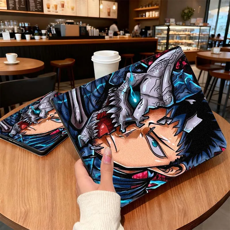 K-Kaiju No 8 Anime Art para Honor Tab Pad MagicPad Tablet 6 7 8 9 10 13 V7 V8 X8a X9a X9 X8 GT GT2 Pro funda para tableta - imagen 2