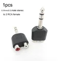 6.35mm to 2RCA