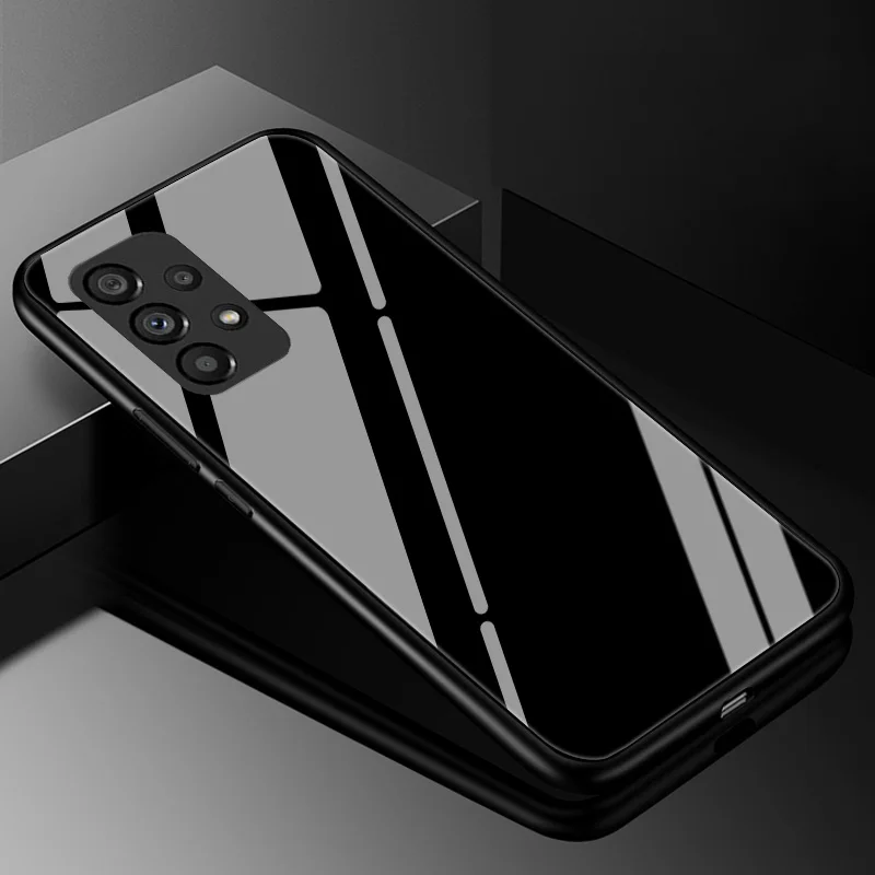 Funda de vidrio templado degradado para Samsung Galaxy A53, A73, A33, A13, A23, A32, A22, A12, A52, A72, A22S, A52S, 5G, A51 - imagen 2