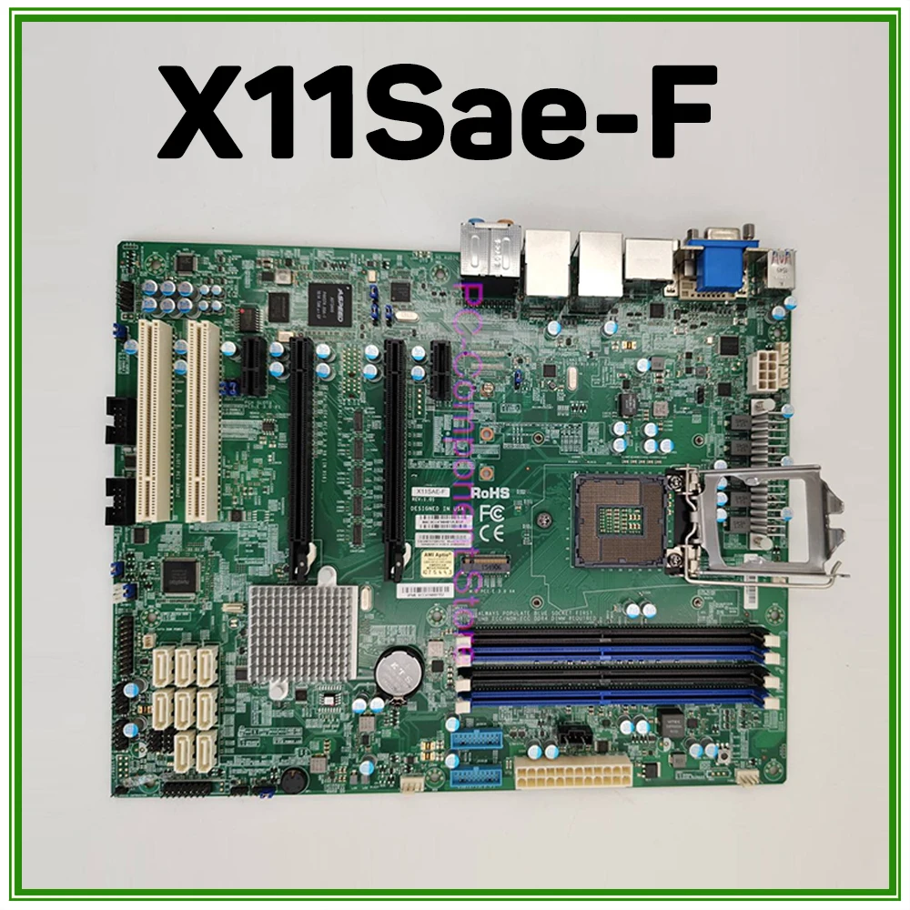 Chipset C236 para placa base de estación de trabajo Supermicro E3-1200 V5/V6 6. a/7 a generación. Serie i7/i5/i3 LGA1151 DDR4 X11Sae-F