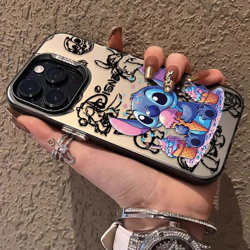Funda mate encantadora de Stitch de Disney para Xiaomi POCO X6 X5 X3 NFC F3 F4 GT F5 F6 M6 Pro 4G M5S C65 Mi 13T 12T 14 13 12 11 Lite 5G NE - imagen 5