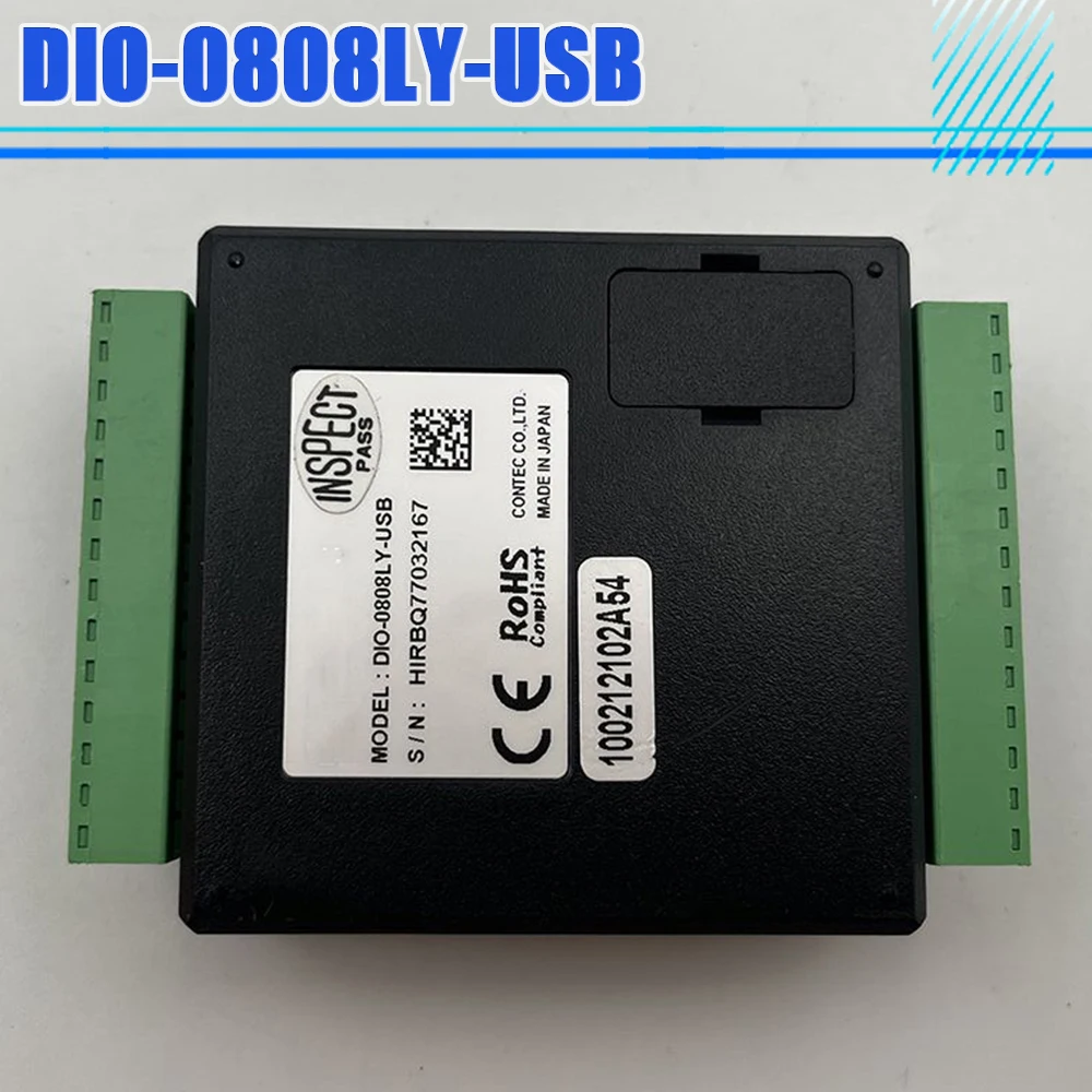 Unidad de adquisición de datos DIO-0808LY-USB Aislamiento óptico 12-24 VCC