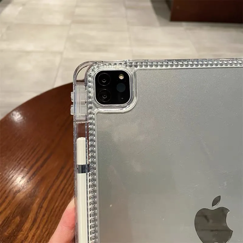 Funda acrílica para ipad Pro air A16 11 13 2025 12,9 10,5 Funda iPad 4th 5th 10th 10,9 9,7 Funda dura transparente iPad 7th 8th 9th 10,2 - imagen 4