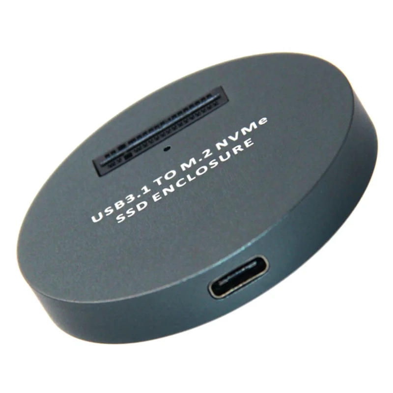 Adaptador de lector externo M. 2 PCI-E Nvme SSD a USB-C Estación de acoplamiento USB para M. 2 (llave M)