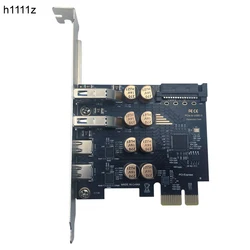 Adaptador PCIe USB-C y USB-A – Expansión PCI Express