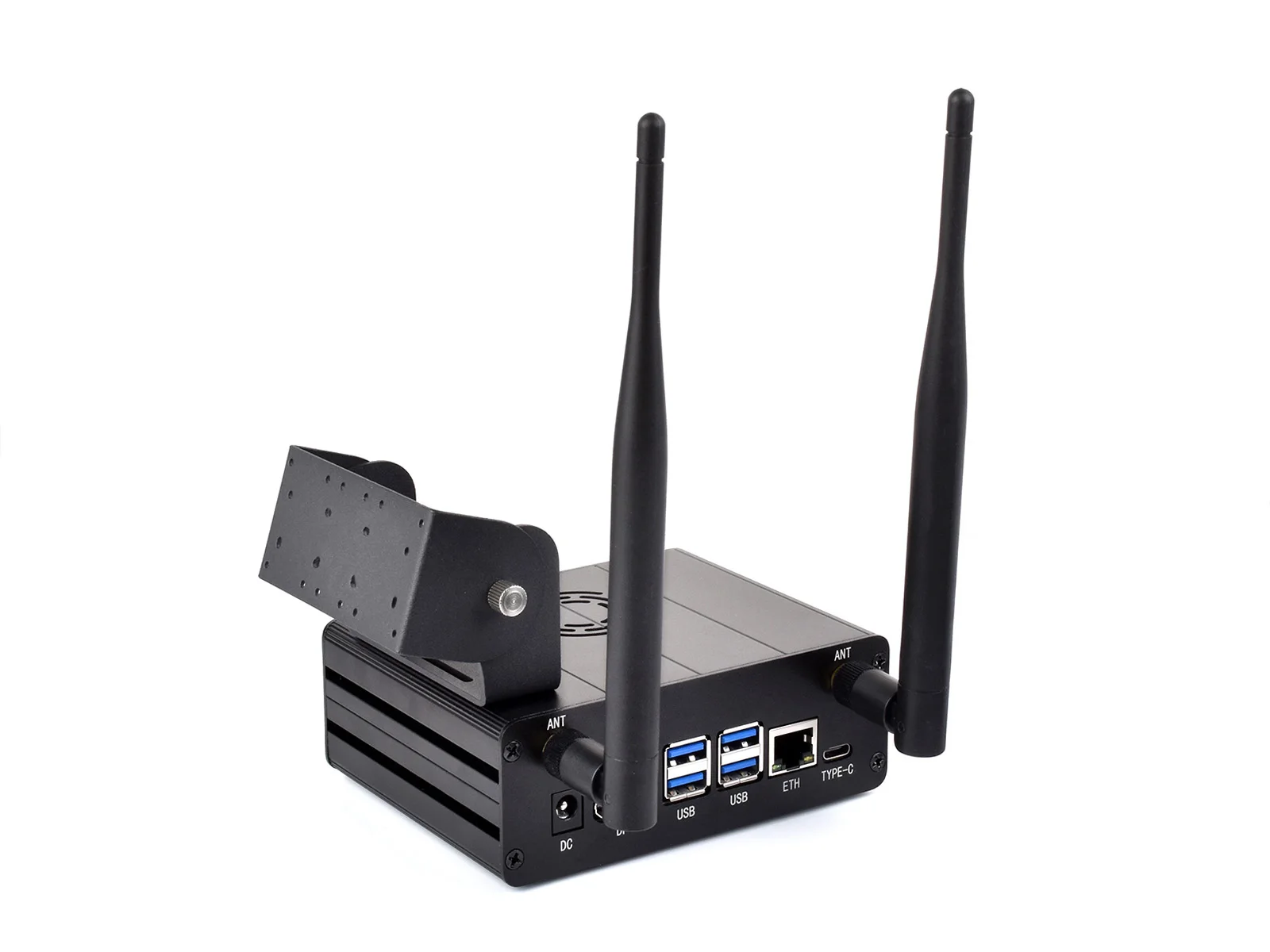 Waveshare-funda de aleación de aluminio para Jetson Orin, con soporte para cámara, adecuada para kits Jetson Orin Nano y Jetson Orin NX - imagen 3