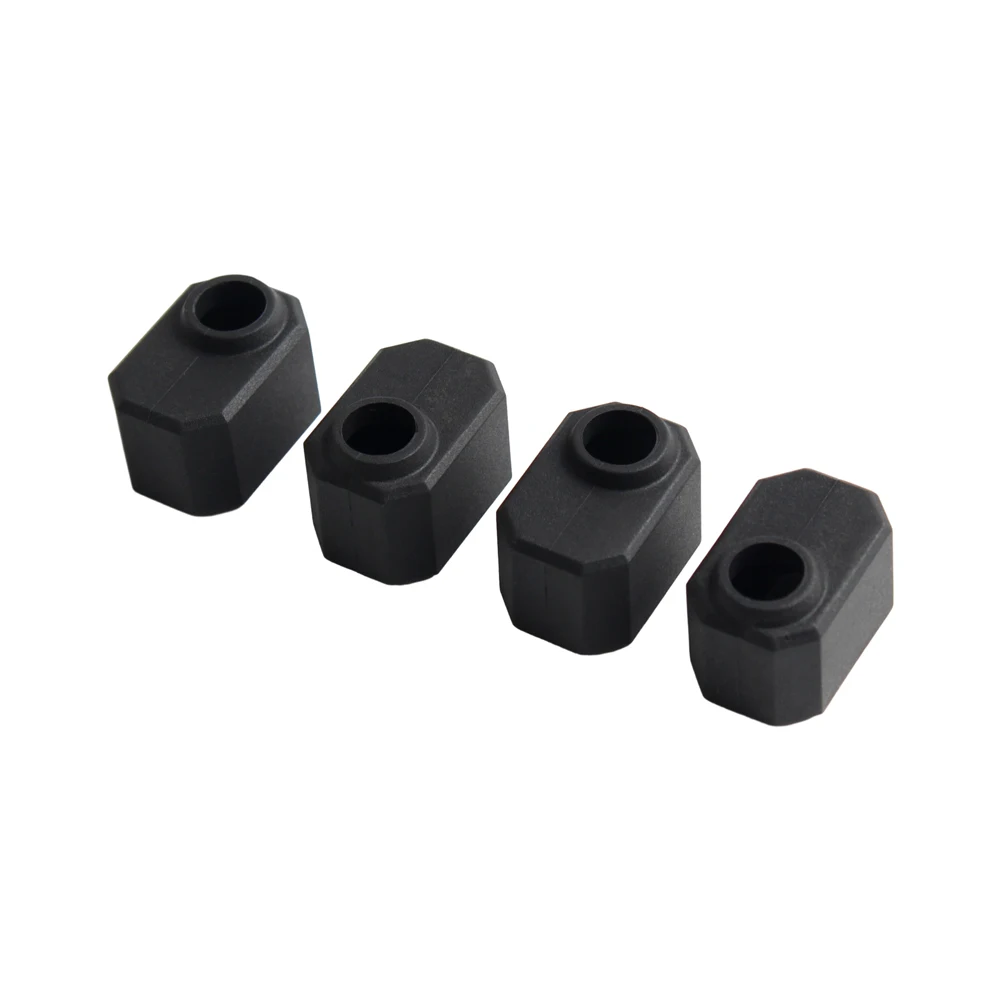 2 uds/5 uds funda de silicona negra piezas de impresora 3D resistentes a altas temperaturas para Prusa MK4 - imagen 4