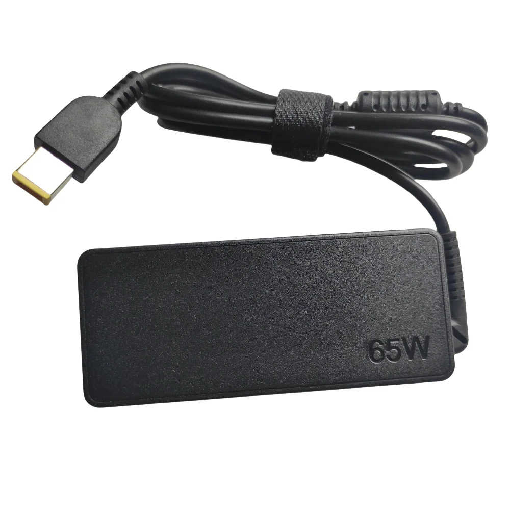 20V 3.25A 65W USB AC cargador de ordenador portátil adaptador de corriente para Lenovo Thinkpad X301S X230S G500 G405 X1 carbono E431 E531 T440s Yoga 13 - imagen 2
