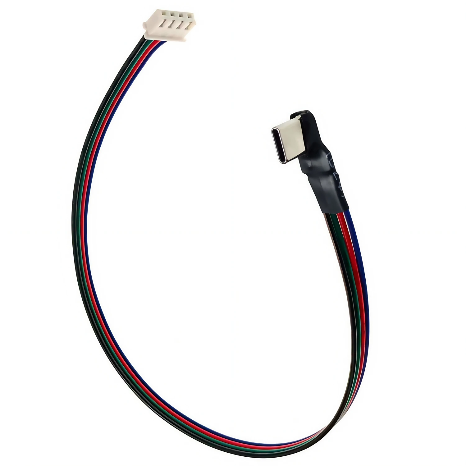 Conector micro mini de enchufe USB tipo c macho hembra de 0,3 M con Cable de línea de Terminal XH2.54-4P, toma USB de alimentación de 4 núcleos, tipo A DIY - imagen 5