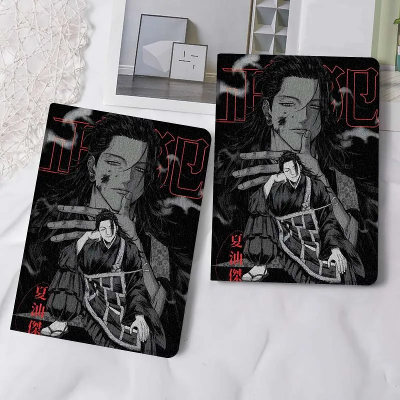 Geto Suguru Anime para Lenovo Xiaoxin Pad Pro Tab M10 K10 Plus 3.a generación Y700 11 11,2 11,5 12,7 8,8 pulgadas funda para tableta