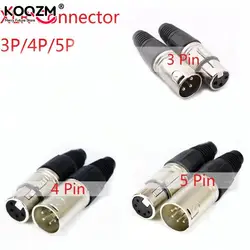 Conector XLR Macho y Hembra para Cable de Audio