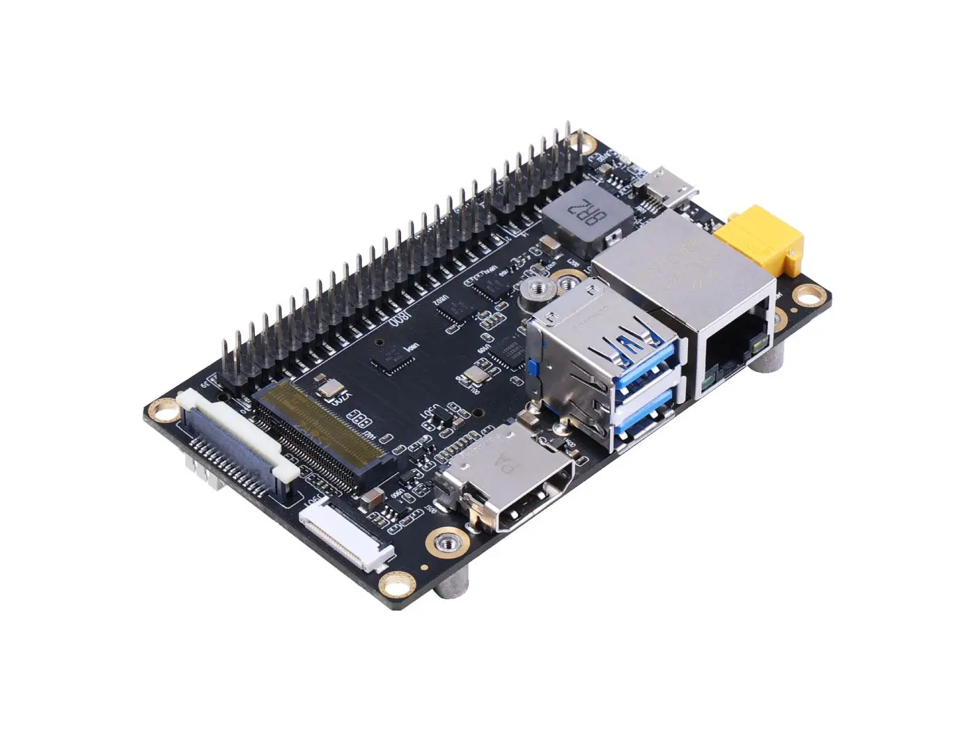 Placa portadora A603 Jetson Orin ™   NX/Nano - 4x USB, 1x GbE, M.2 Key M, M.2 Key E, 1 x CSI, 9-20V DC