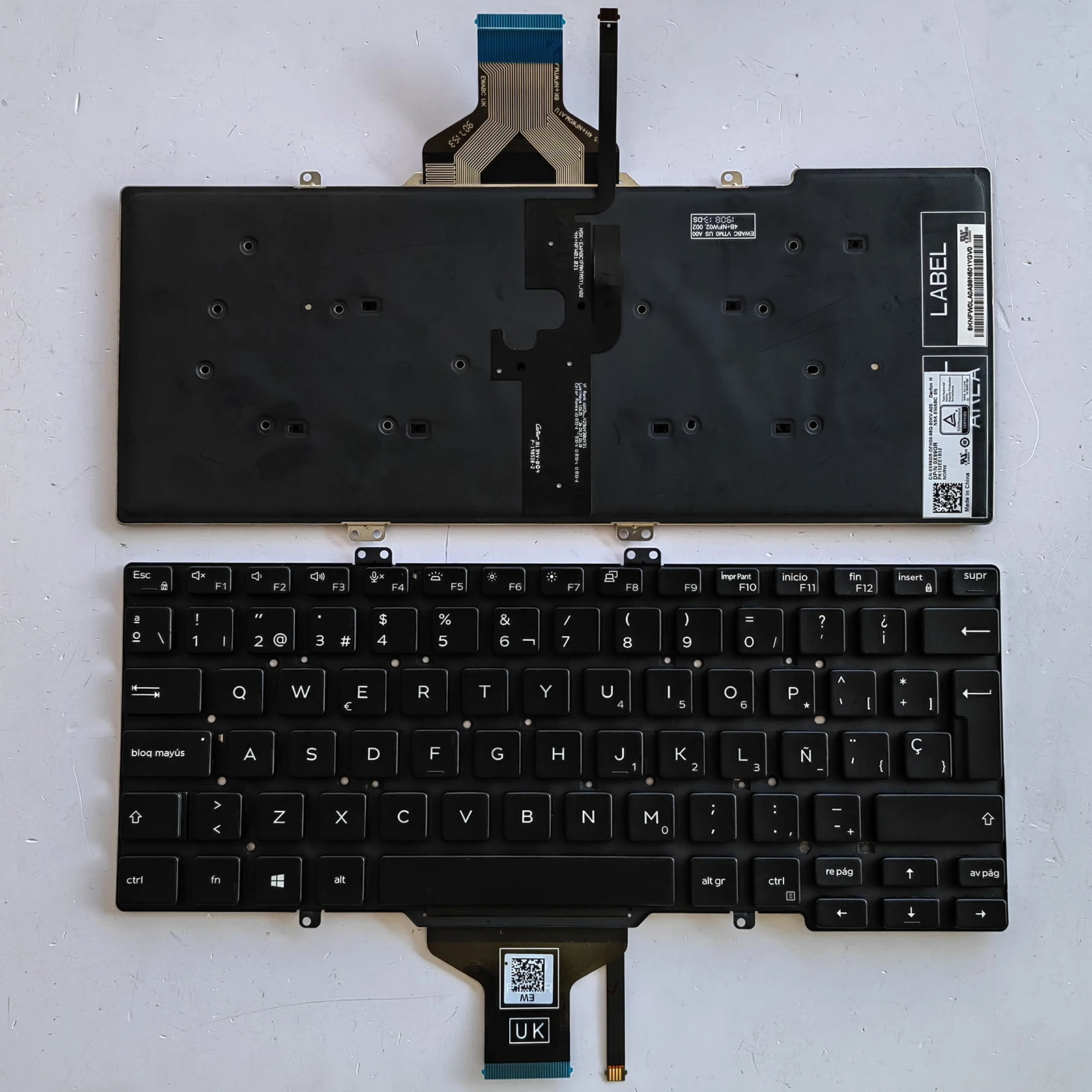 Diseño SP nuevo para Dell Latitude 7400 5400 5401 5410 5411P98G H3FN9 teclado de ordenador portátil