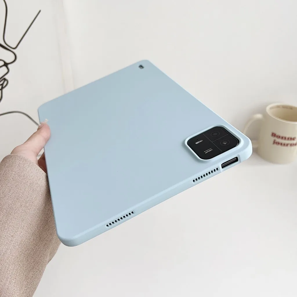 Funda suave para Xiaomi Pad 6S Pro, 12,4 pulgadas, 2024, 6 Pro, 5 Pro, 11, Redmi Pad SE 11, tacto agradable a la piel, TPU, funda para tableta a prueba de golpes - imagen 4
