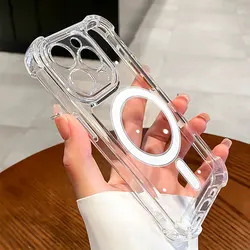 Funda Transparente MagSafe iPhone – Antigolpes Ligera y Fuerte
