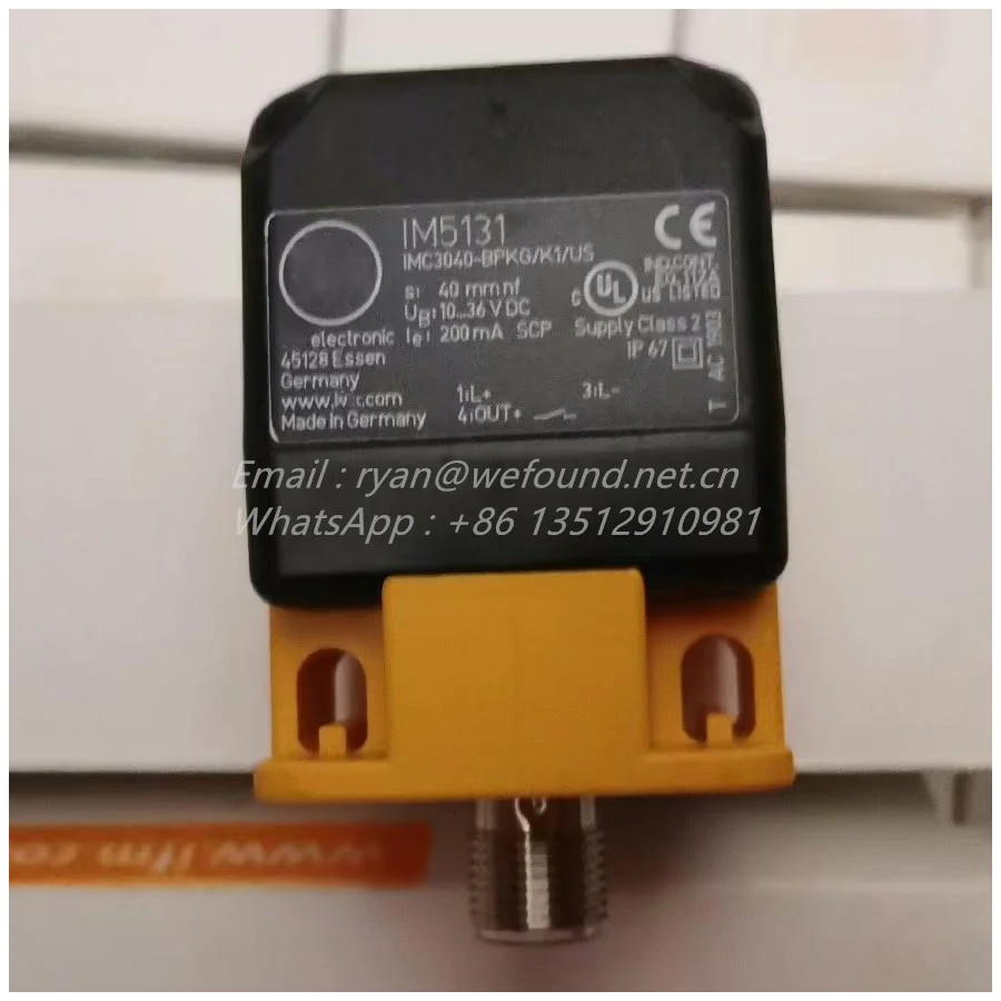 IM5131 para sensor inductivo IFM, IMC3040-BPKG/K1/US-100-DPS