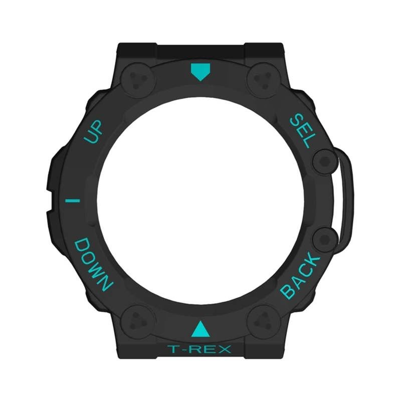 Funda protectora de PC para reloj inteligente, carcasa protectora de marco para Huami Amazfit Trex 2, parachoques - imagen 4