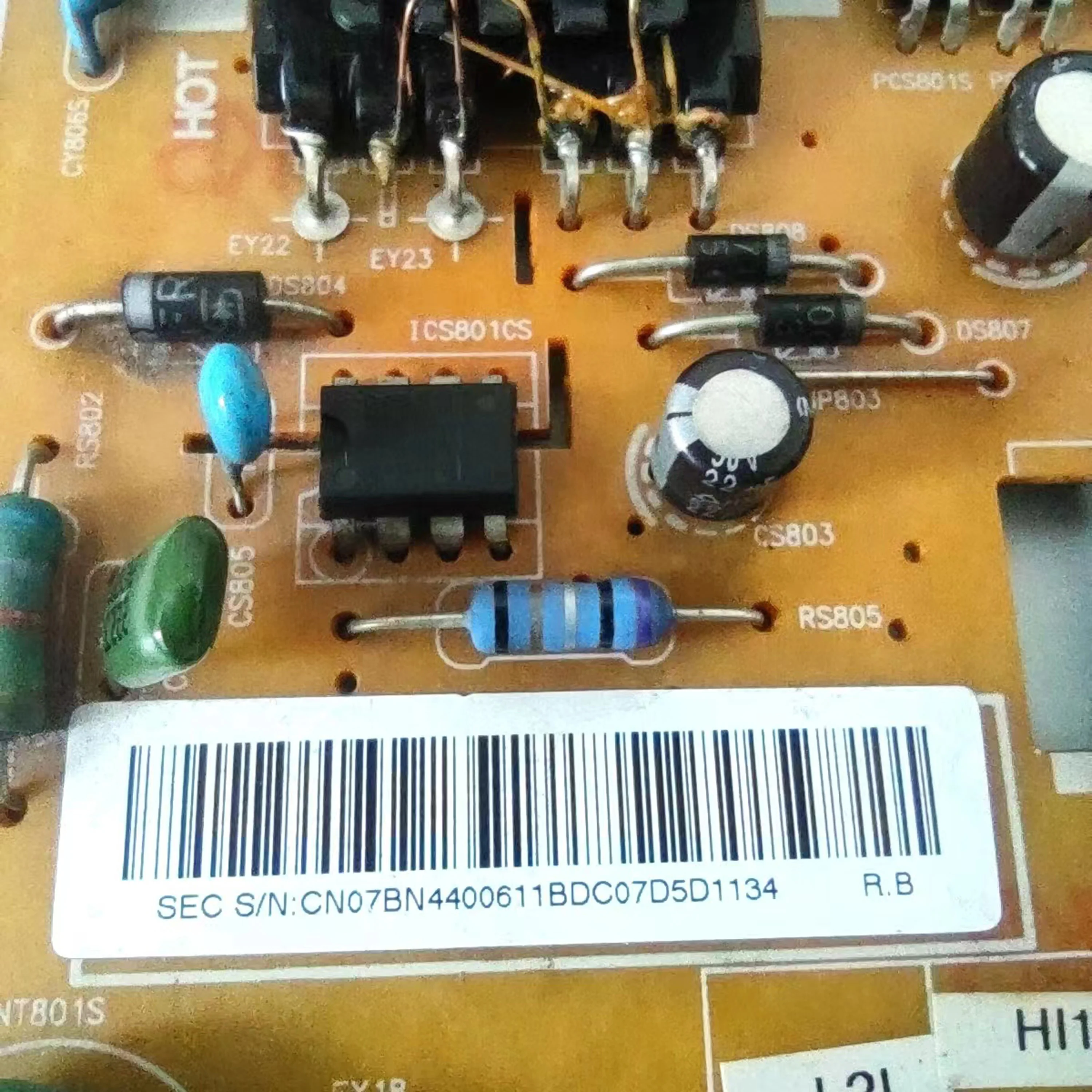 Placa de fuente de alimentación de BN44-00610B, BN44-00610A DE TRABAJO DE buena prueba, BN44-00610D, para HG46AB670, UA46F5020, UN46F5000, UE46F5000 - imagen 3