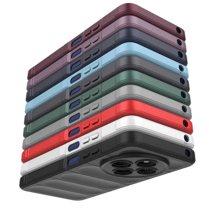 Para Redmi A4 funda Xiaomi Redmi A4 Capa nuevo teléfono parachoques armadura trasera a prueba de golpes suave TPU lente protectora Fundas Redmi A4 A 4 - imagen 4