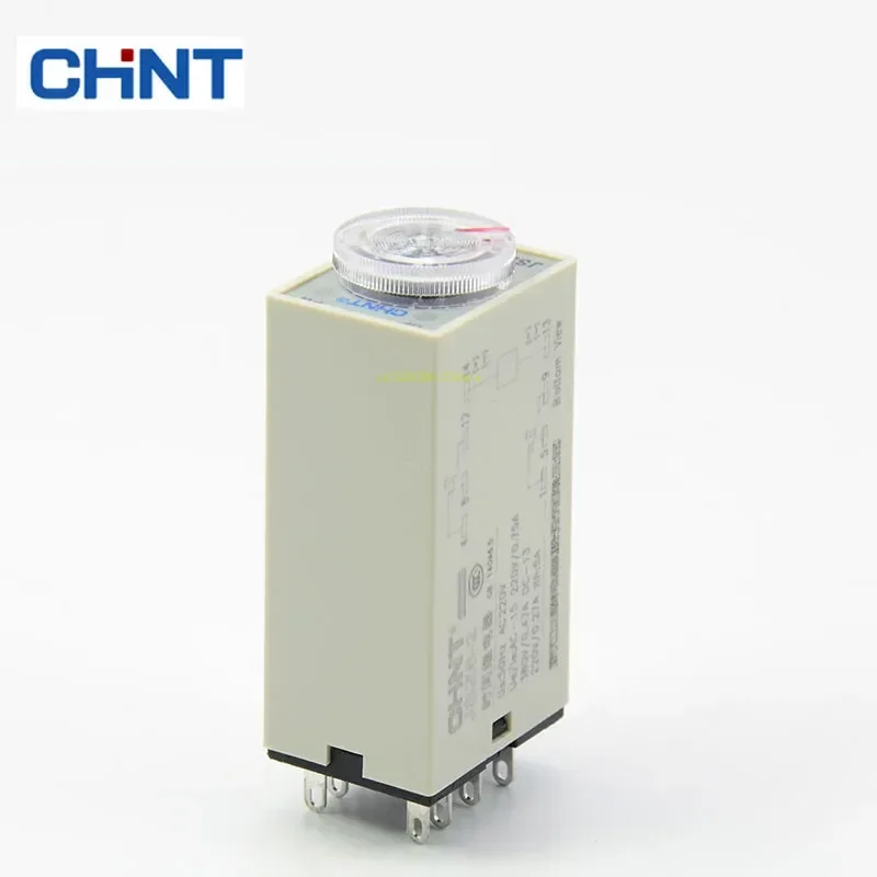 Original CHINT JSZ6-4 JSZ6-2 H3Y-4 H3Y-2 relé de retardo de tiempo de encendido 24V CC AC 220V 1S 5S 10S 60S interruptor de 1 minuto 8 14 pines - imagen 2