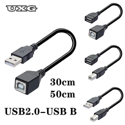 Cable USB para Impresora, Tipo A Hembra a Tipo B Macho