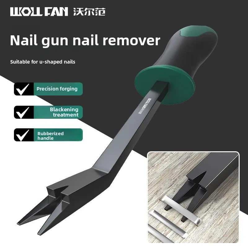 Palanca de acero rico en carbono, extractor de clavos, abridor de caja de madera, herramienta de demolición, mango ergonómico, herramienta manual de carpintero para carpintería - imagen 3