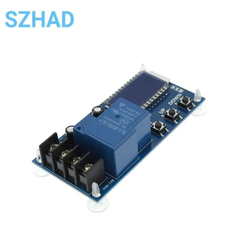 Relé sensible al voltaje 30A 12-48V - Controlador de cargador de batería de corte automático con LCD para plomo-ácido - imagen 2