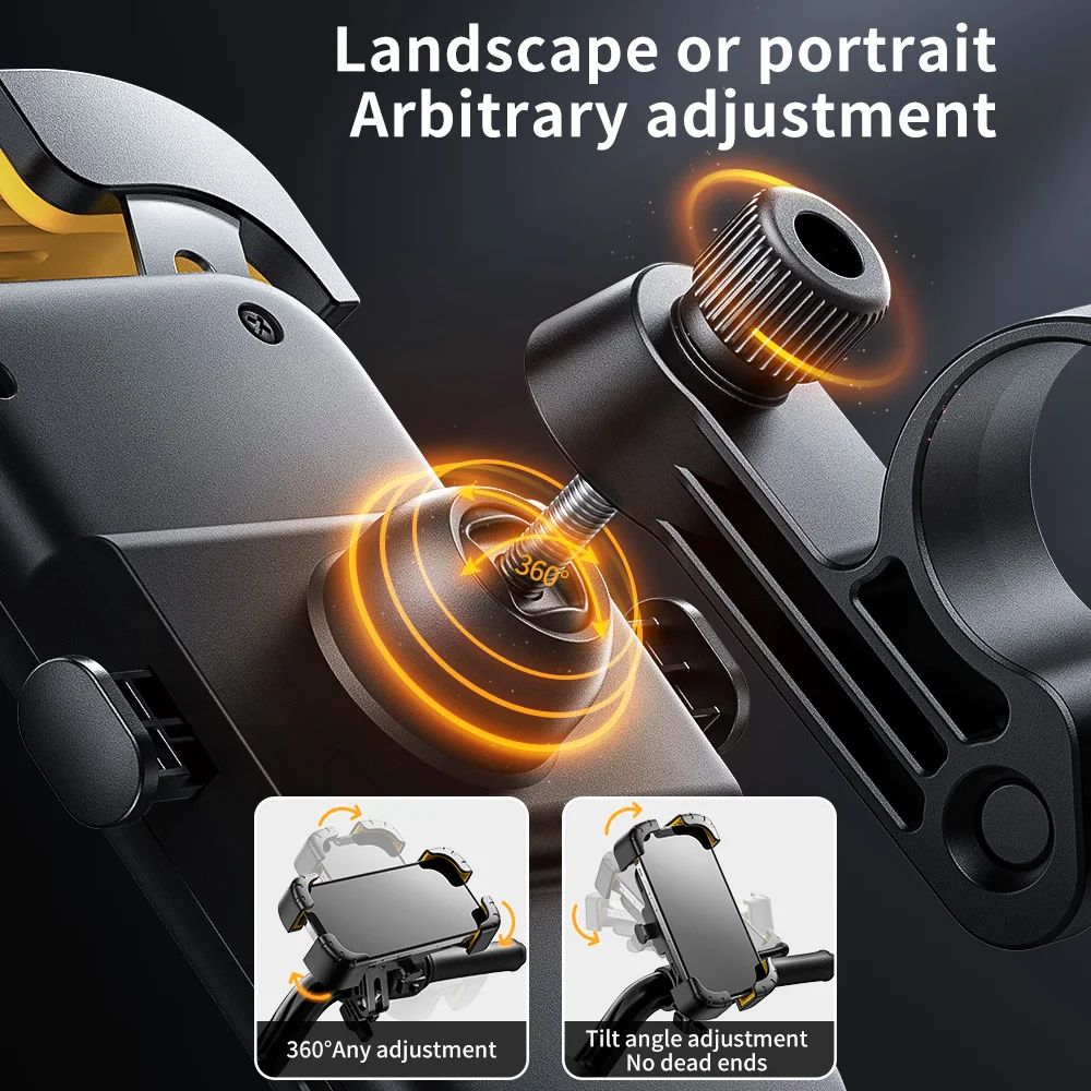 SmartDevil Soporte Teléfono Bicicleta Universal Ajustable Antigolpes - imagen 4