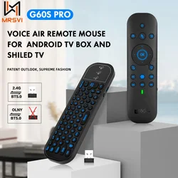Control remoto voz G60S Pro – Air Mouse IR para Android TV Box
