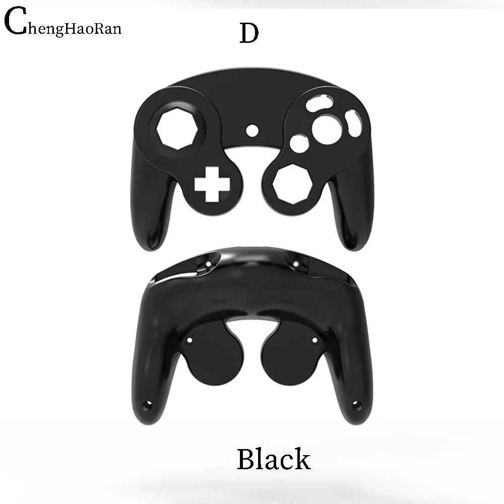 ChengHaoRan piezas de repuesto para Gamecube NGC Controller Case, botones dorados galvanizados, cubiertas superiores e inferiores, 1 unidad - imagen 4