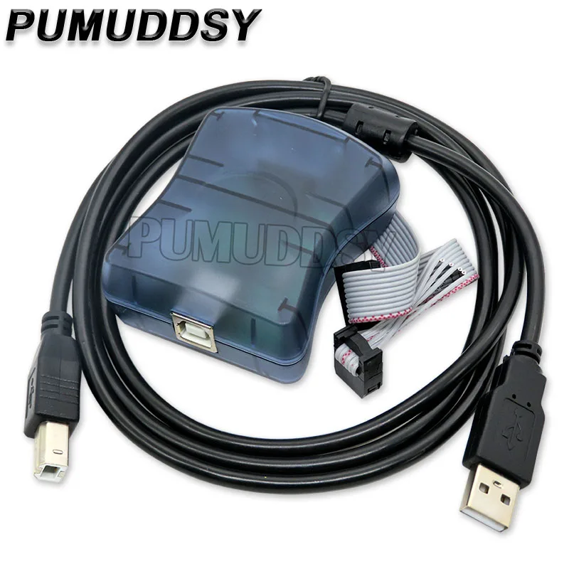 Programador STK500 AVR ISP, interfaz de doble cabezal Compatible con AVR ISP, Booloader de carga para Arduino, programa de grabación para AVR FDKJGECF