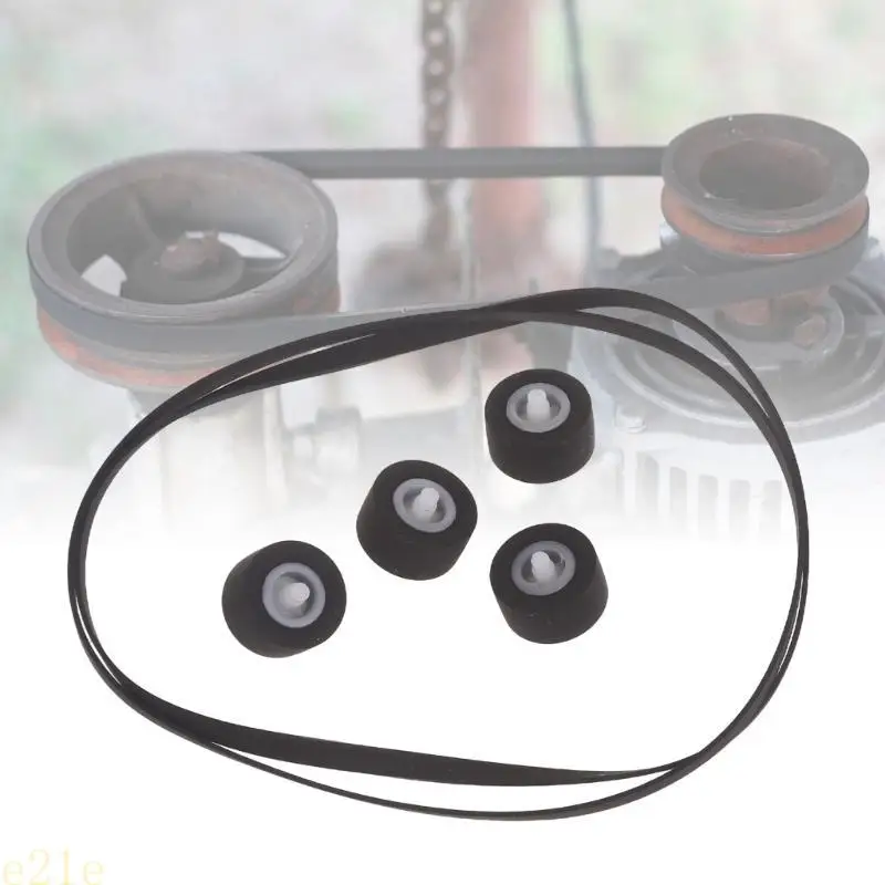 Rodillos pellizco E21E para RSCH404X 510X Cassette Deck Player con correas transmisión - imagen 2