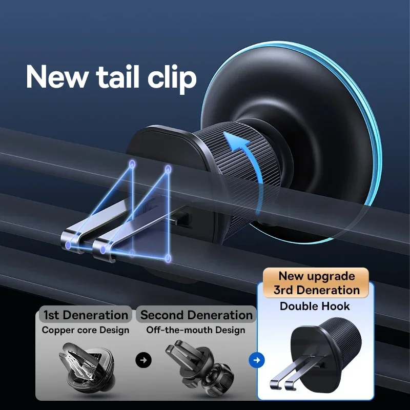 Baseus Cargador Coche Magnético – Soporte Inalámbrico iPhone 16 - imagen 3