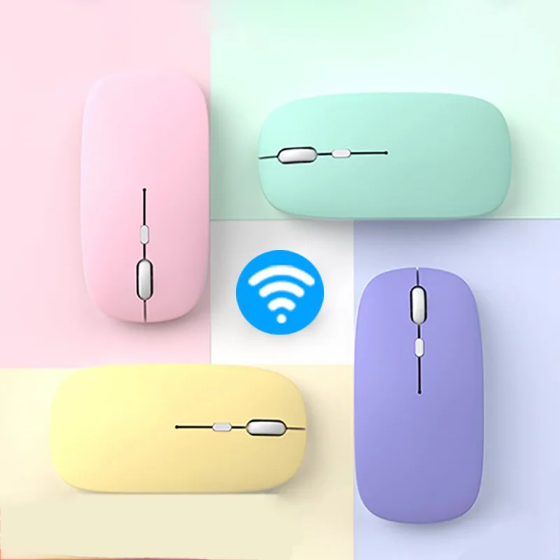 Ratón inalámbrico compatible con Bluetooth para iPad, Samsung, Huawei, Android, Windows, tableta, batería, ratón para ordenador portátil - imagen 2