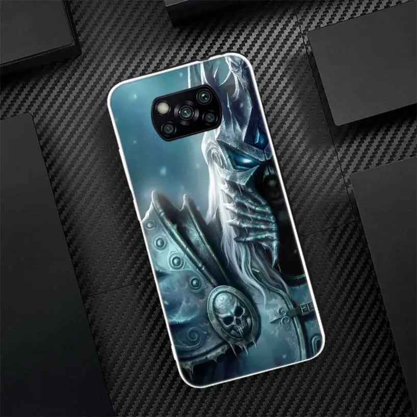 W-World Of W-Warcraft W-Wow funda de teléfono de llamada de silicona para Xiaomi Poco X3 Nfc X5 X6 X7 F7 Ultra F6 F5 Pro M5S M5 X4 F4 GT M4 M3 F3 - imagen 3