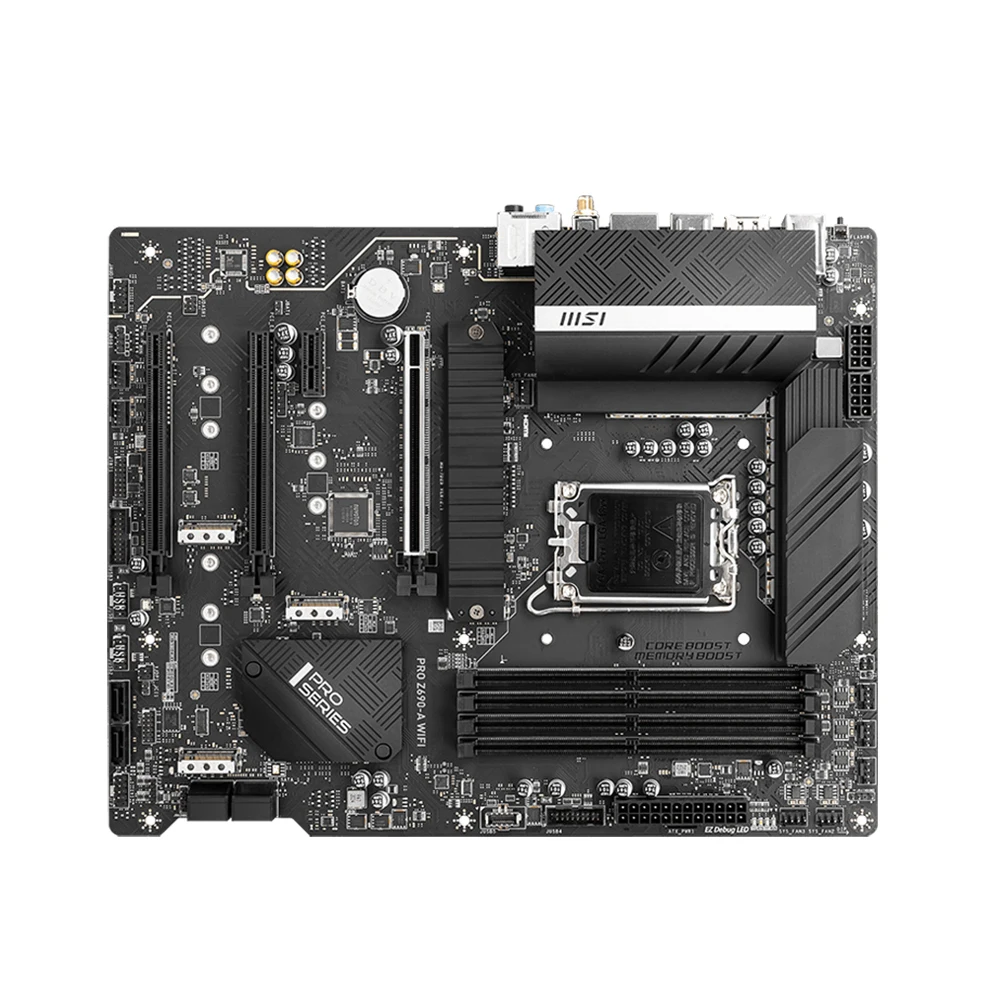 Placa base WIFI MSI PRO Z690-A compatible con 14900K 12700K 12900K 12400F 12600K 12100F CPU LGA1700 4xDDR5 192GB M.2 PCIe 5,0 HDMI ATX - imagen 2