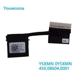 Conector de Cable de batería ORIGINAL para Dell Inspiron 13, 7370, 7373, 7380, Y5XMN, 0Y5XMN, 450.0b604.0001, nuevo