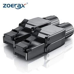 Conectores RJ45 Cat8 ZoeRax – Blindaje Industrial, Terminación Fácil