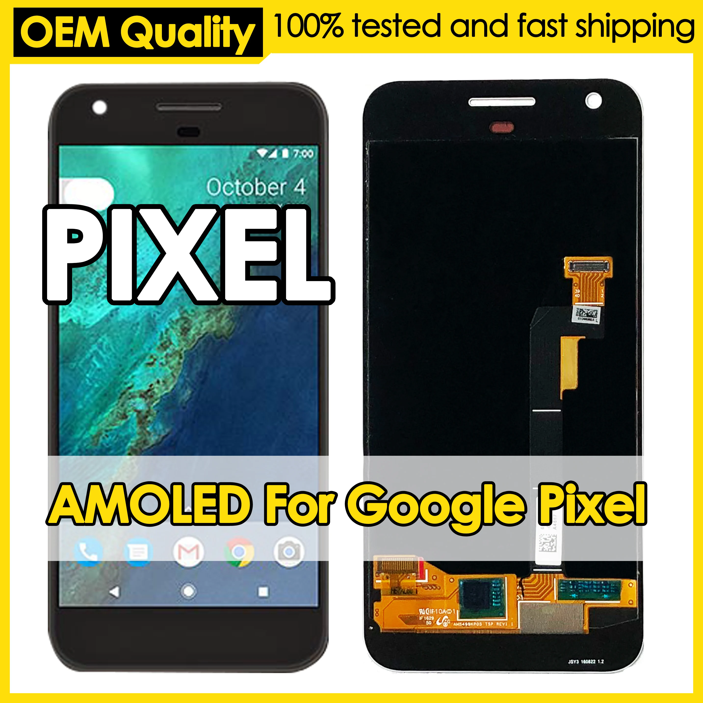 OEM Amoled para Google Pixel 1 pantalla de repuesto LCD montaje de digitalizador táctil para Nexus S1 piezas de reparación Kit al por mayor - imagen 2